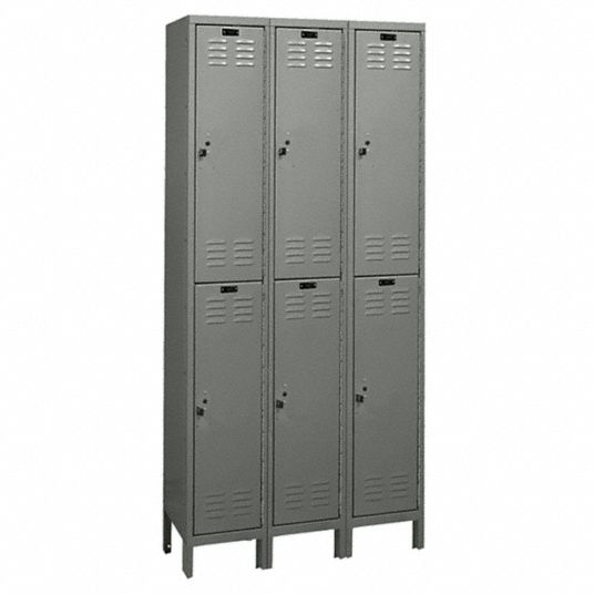 36 in x 12 in x 78 in, Louvered, Wardrobe Locker - 4VFK9|4VFK9 - Grainger