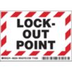 Lock-Out Point Signs