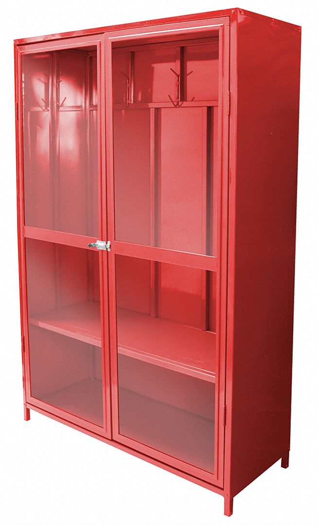 ROMAK Gabinete de Almacenamiento Industrial, 71" H, 48" An, 18" Prof