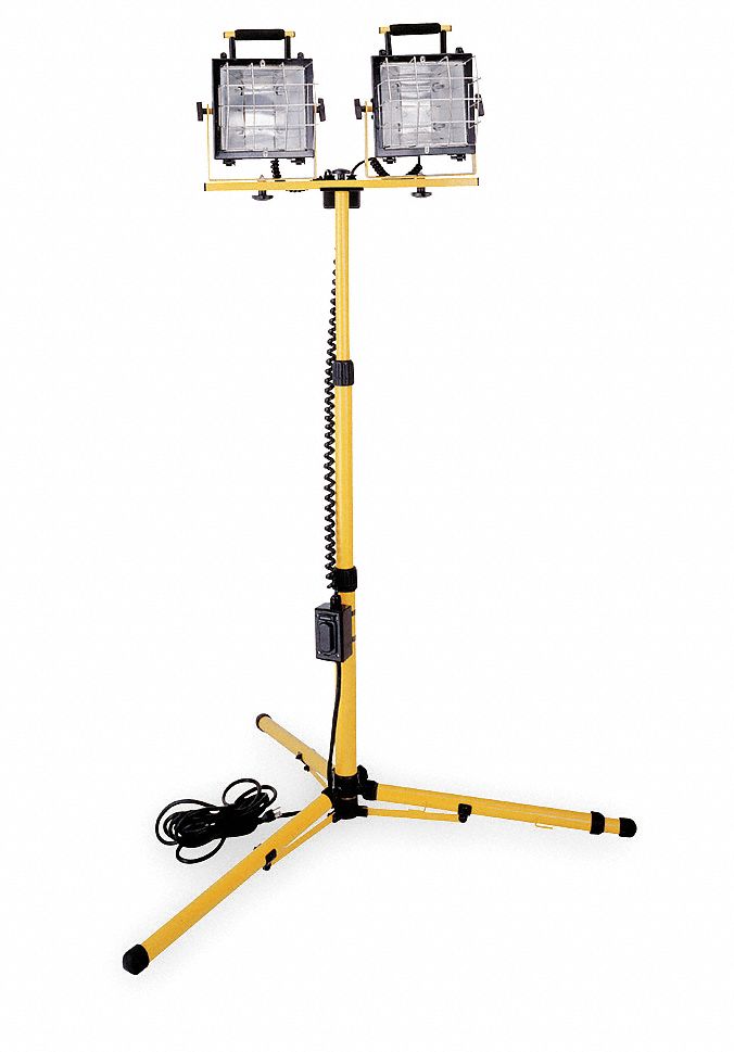 Floor Stand, Corded (AC), Temporary Job Site Light 4VM764VM76 Grainger