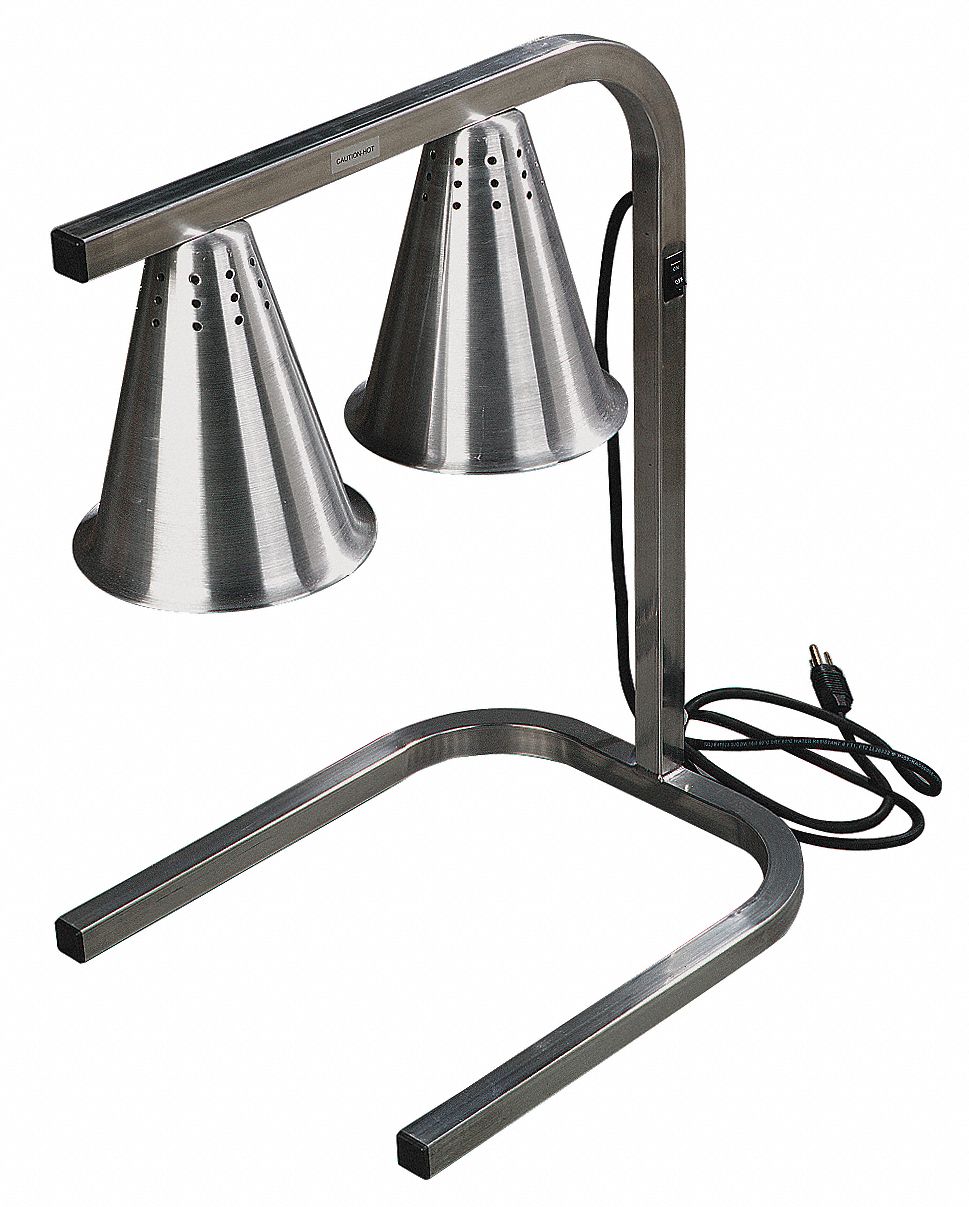 4VML8 - Heat Lamp Free Standing Incl. 2 Bulbs
