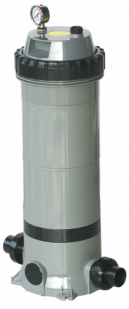 DAYTON 28 1/2 in"H Pool and Spa Filter, 1 gpm GPM per Sq.Ft., 50.2 gpm