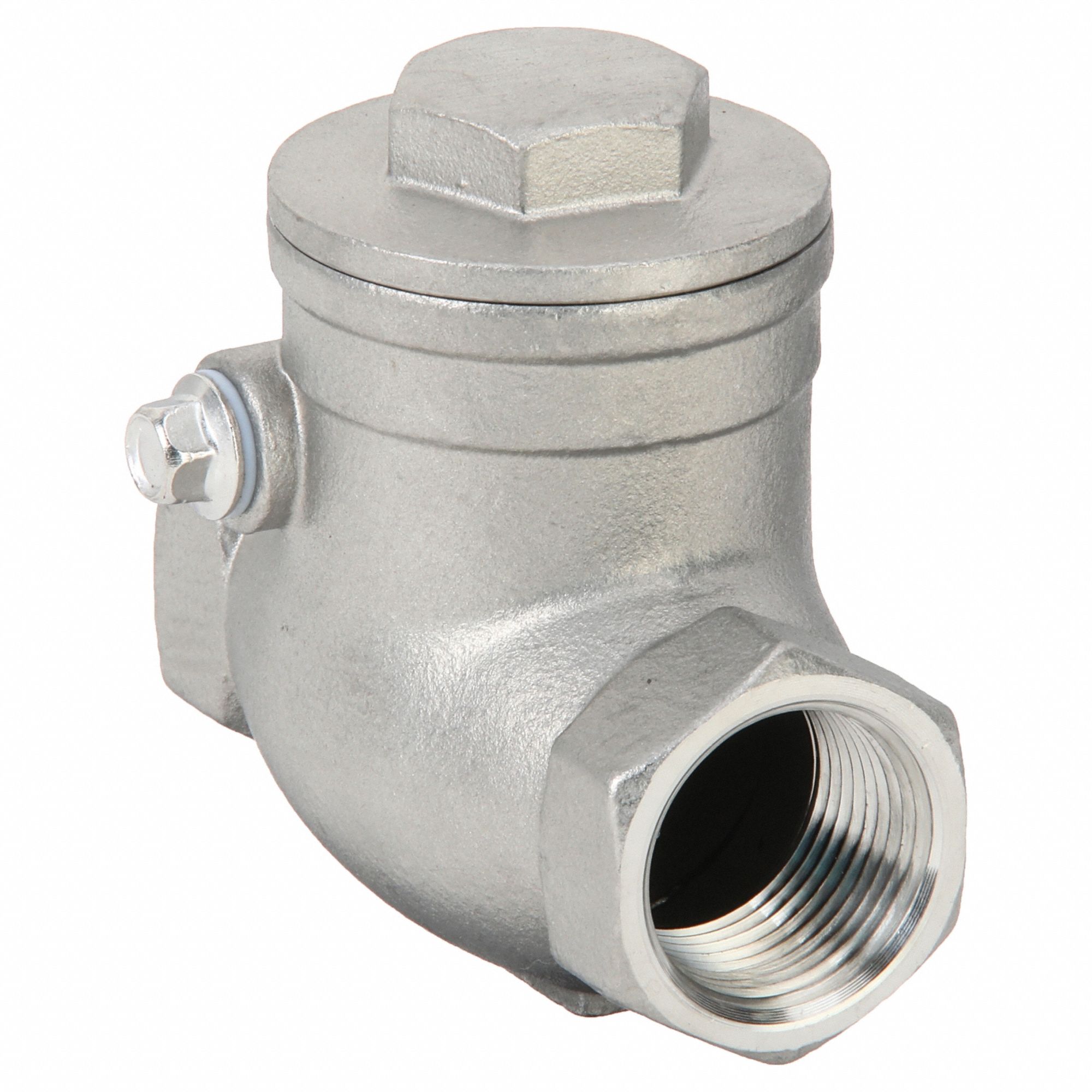 SWING CHECK VALVE,3/4 IN,NPT,316 SS