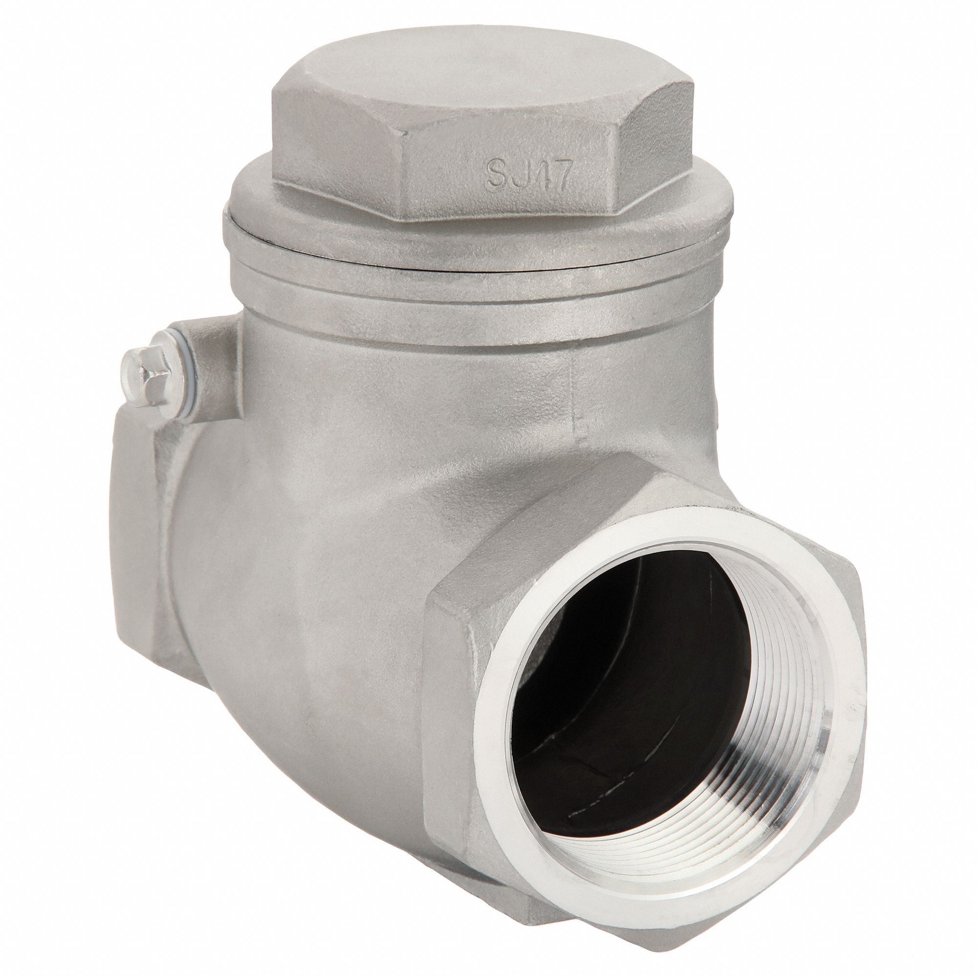 SWING CHECK VALVE, SWING, INLINE VALVE BODY, 1½ IN PIPE, FNPT X FNPT, STANDARD