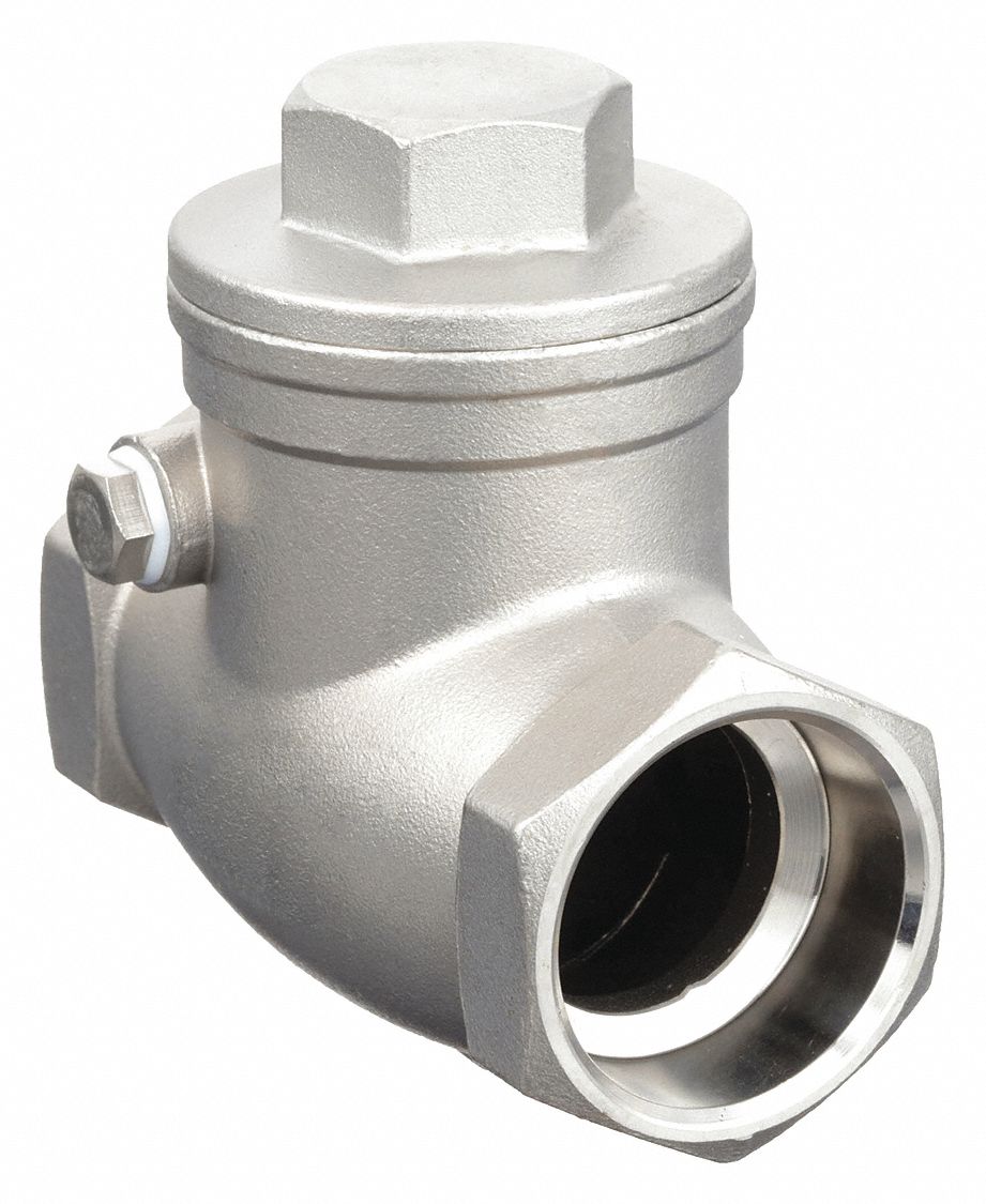 Single Flow Inline Swing Swing Check Valve Vmv Vmv Grainger