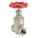 GATE VALVE: 1 IN, 316 STAINLESS STEEL, NON-RISING, FNPT X FNPT, WHEEL, SOLID WEDGE