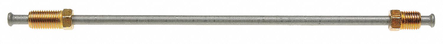 Tubing: Brake Line, 0.375 in Tube Size, Super Terne Coat, 12 in Lg