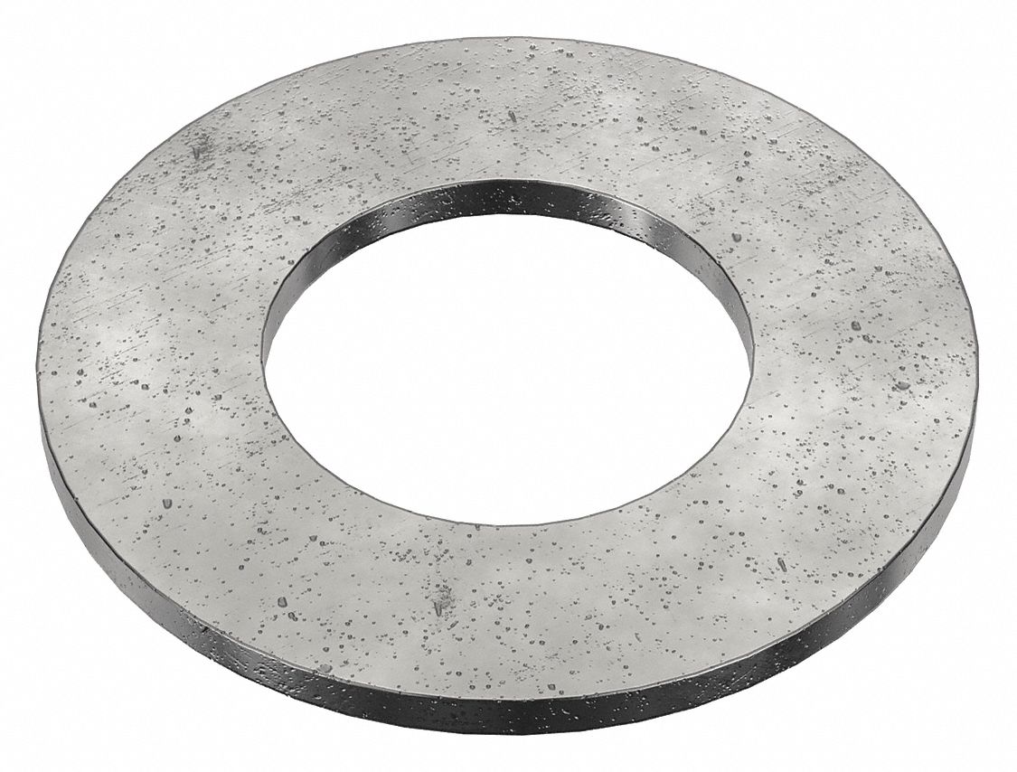 RONDELLE SAE,P/VIS TAILLE 1⅜PO,ACIER,GRADE 2,OXYDE NOIR,DI 1,406PO,25PQ