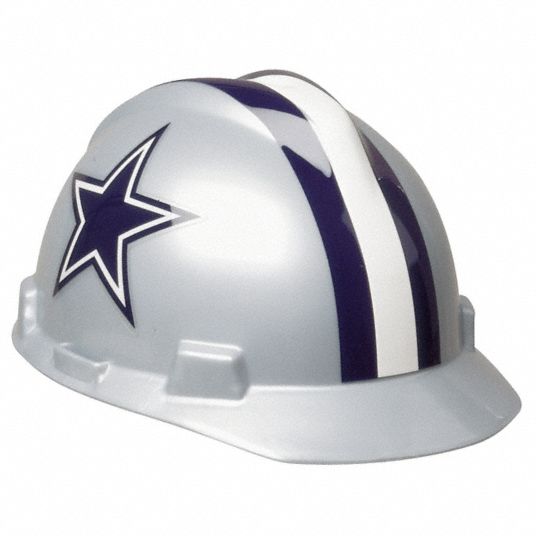 MSA Standard Size Dallas Cowboys NFL Hard Hat in the Hard Hats department  at