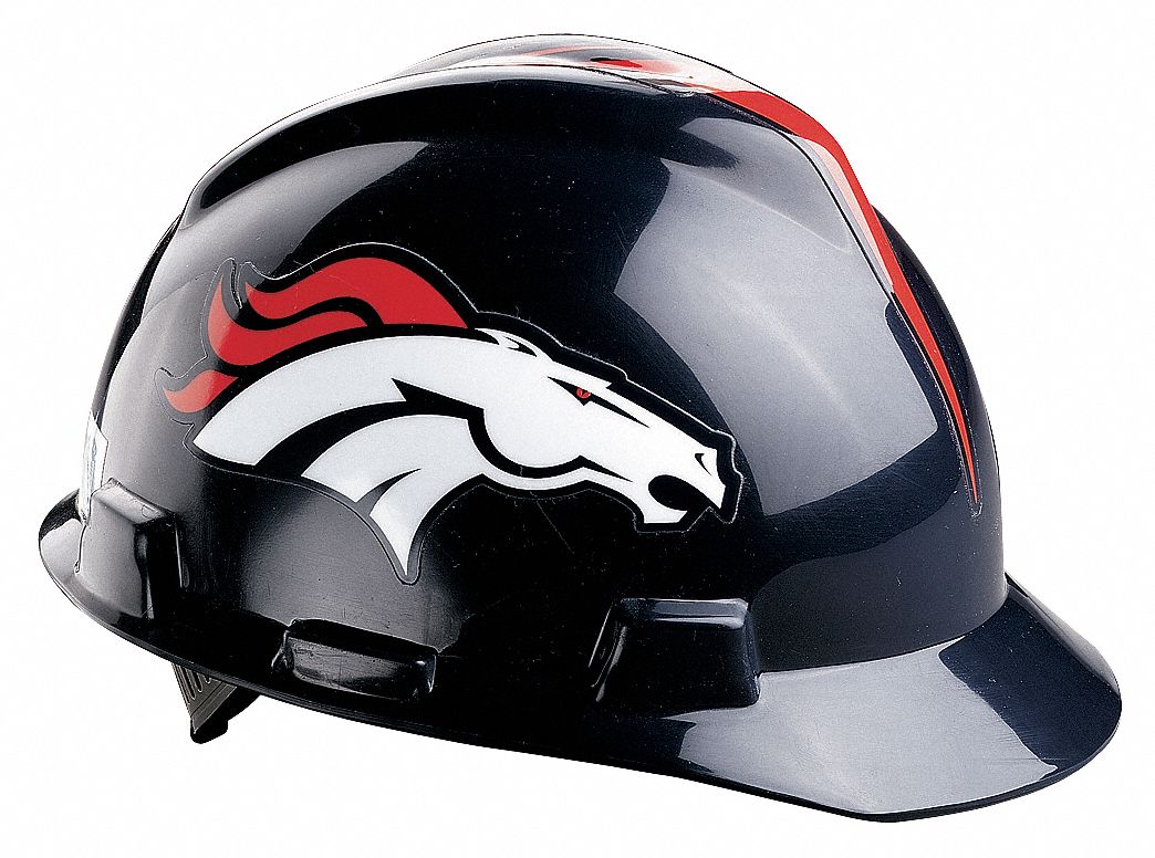 Denver broncos hard hat on sale