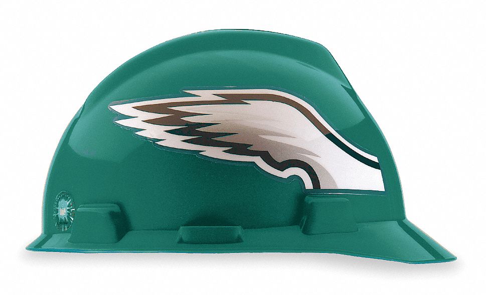 Green, Philadelphia Eagles, NFL Hard Hat - 4VP56