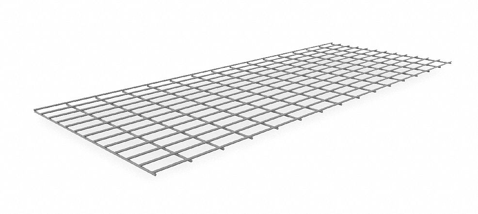 WIRE DECKING,60 IN. W,24 IN. D