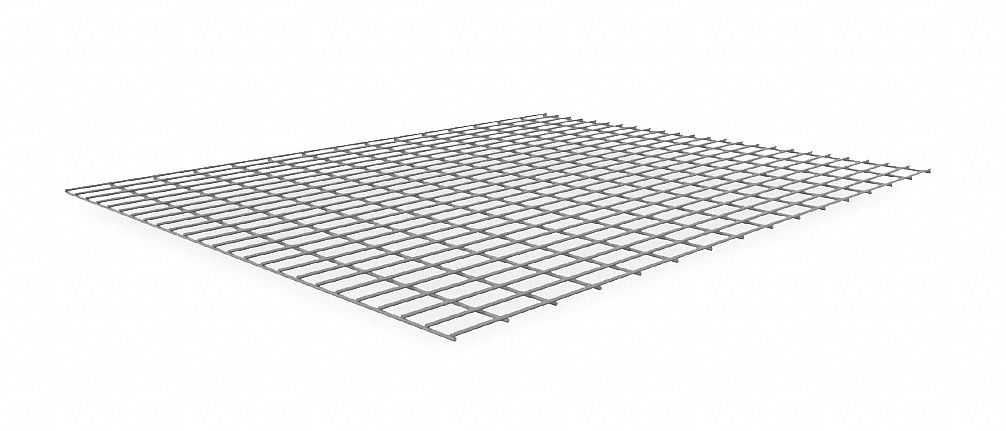 DECKING, 60 IN X 48 IN, 500 LB LOAD CAPACITY, STEEL, 5 GA DECKING, GREY, DECKING
