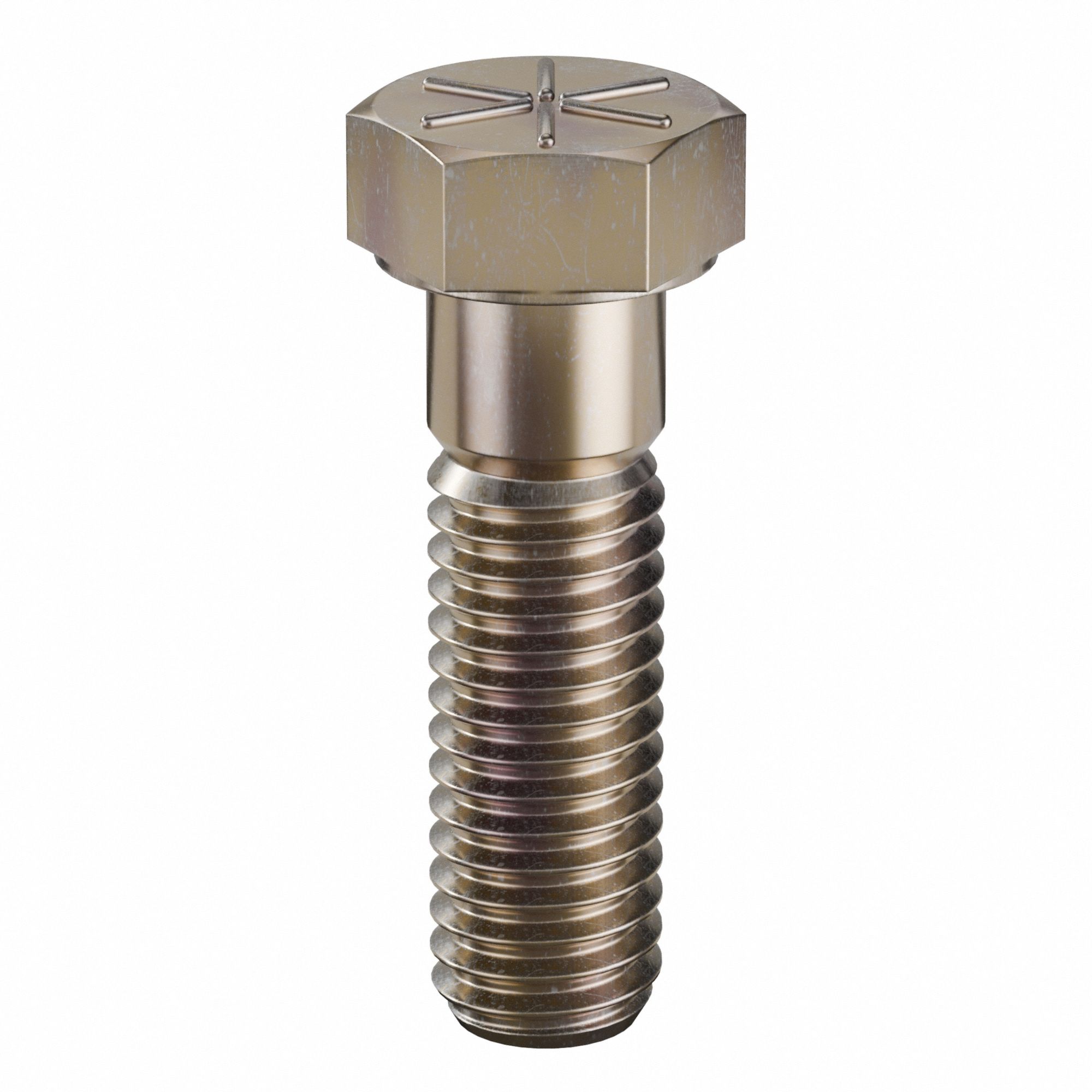 HxHdCpScrw, Steel, 1.5", 7/16"-14, 500PK