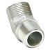ORS-to-NPTF Steel Hydraulic Hose Adapters