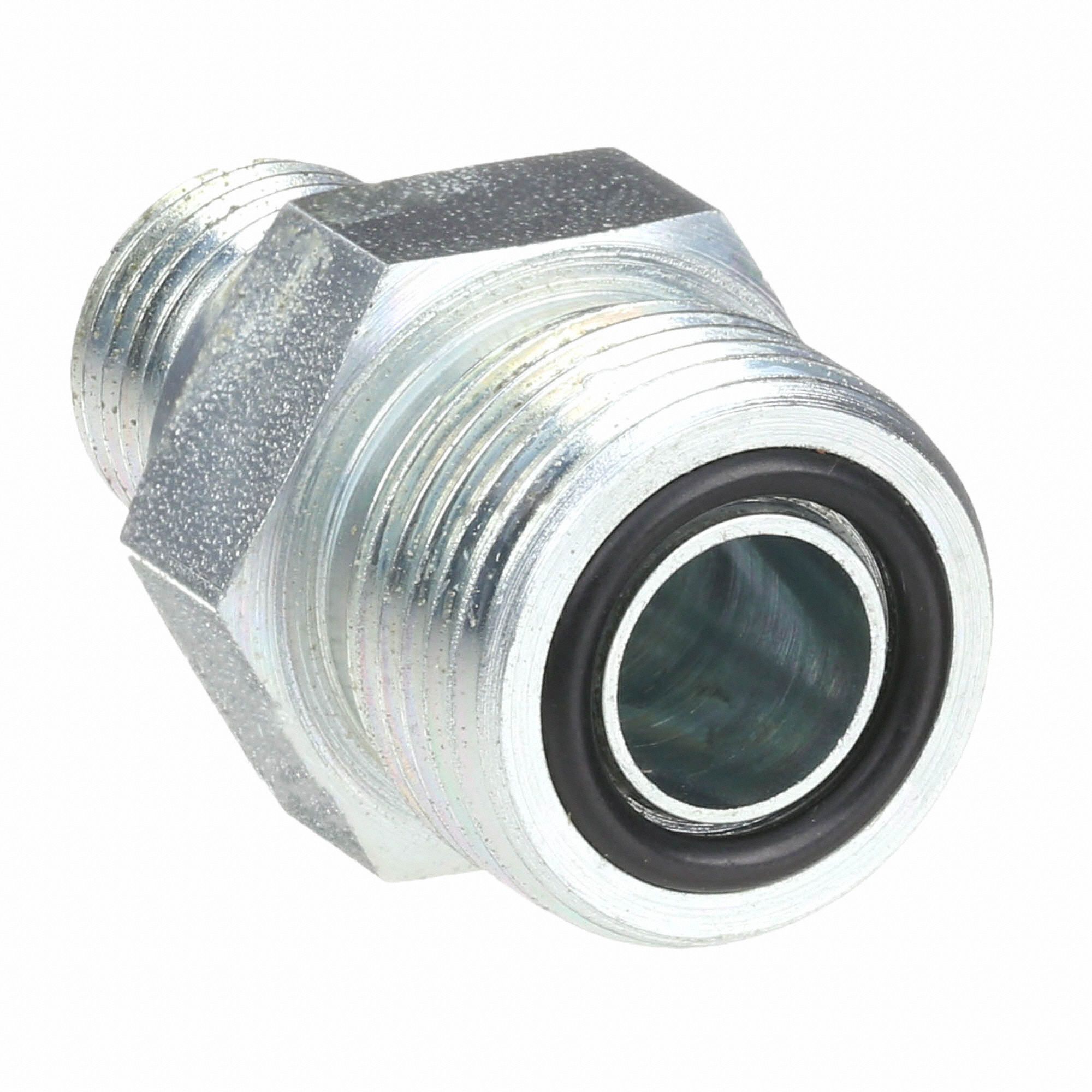 EATON AEROQUIP Hydraulic Hose Adapter, Fitting Material Carbon Steel x