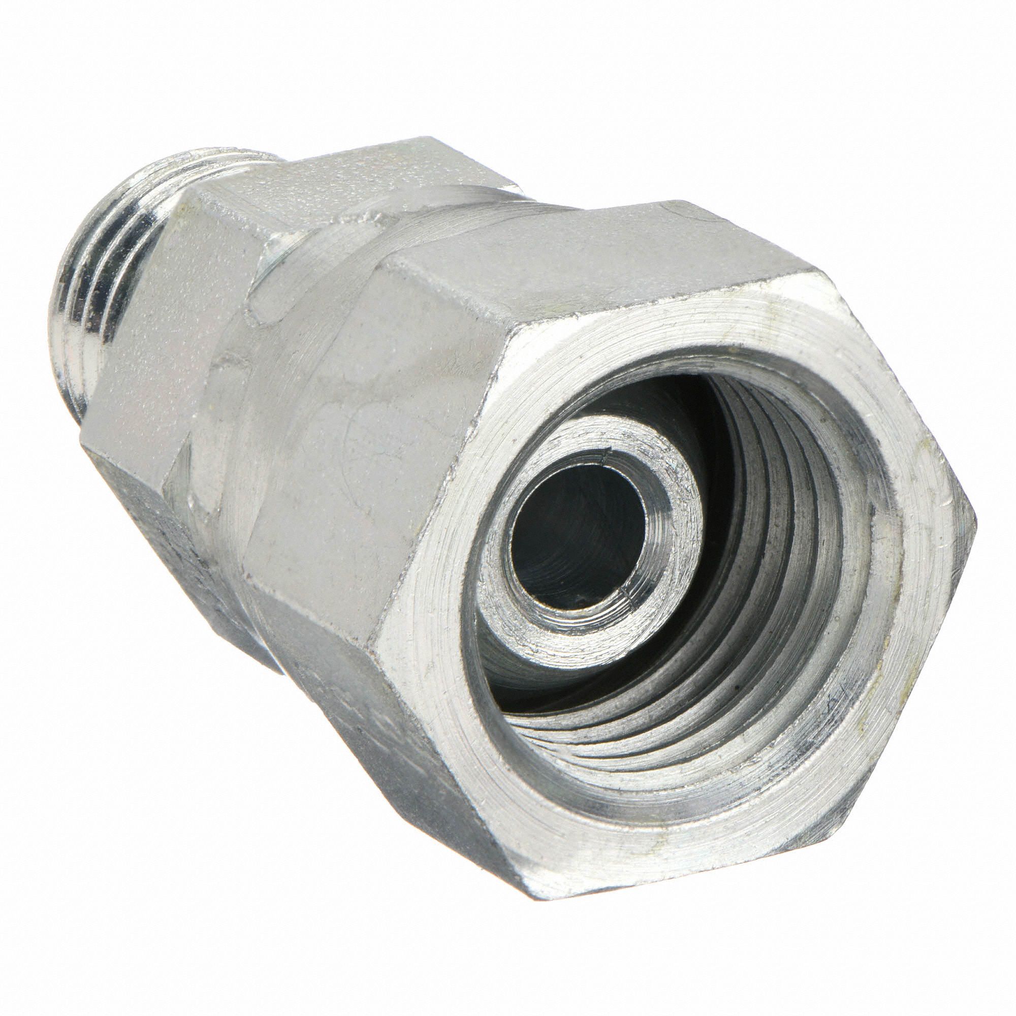 EATON AEROQUIP Hydraulic Hose Adapter, Fitting Material Carbon Steel x