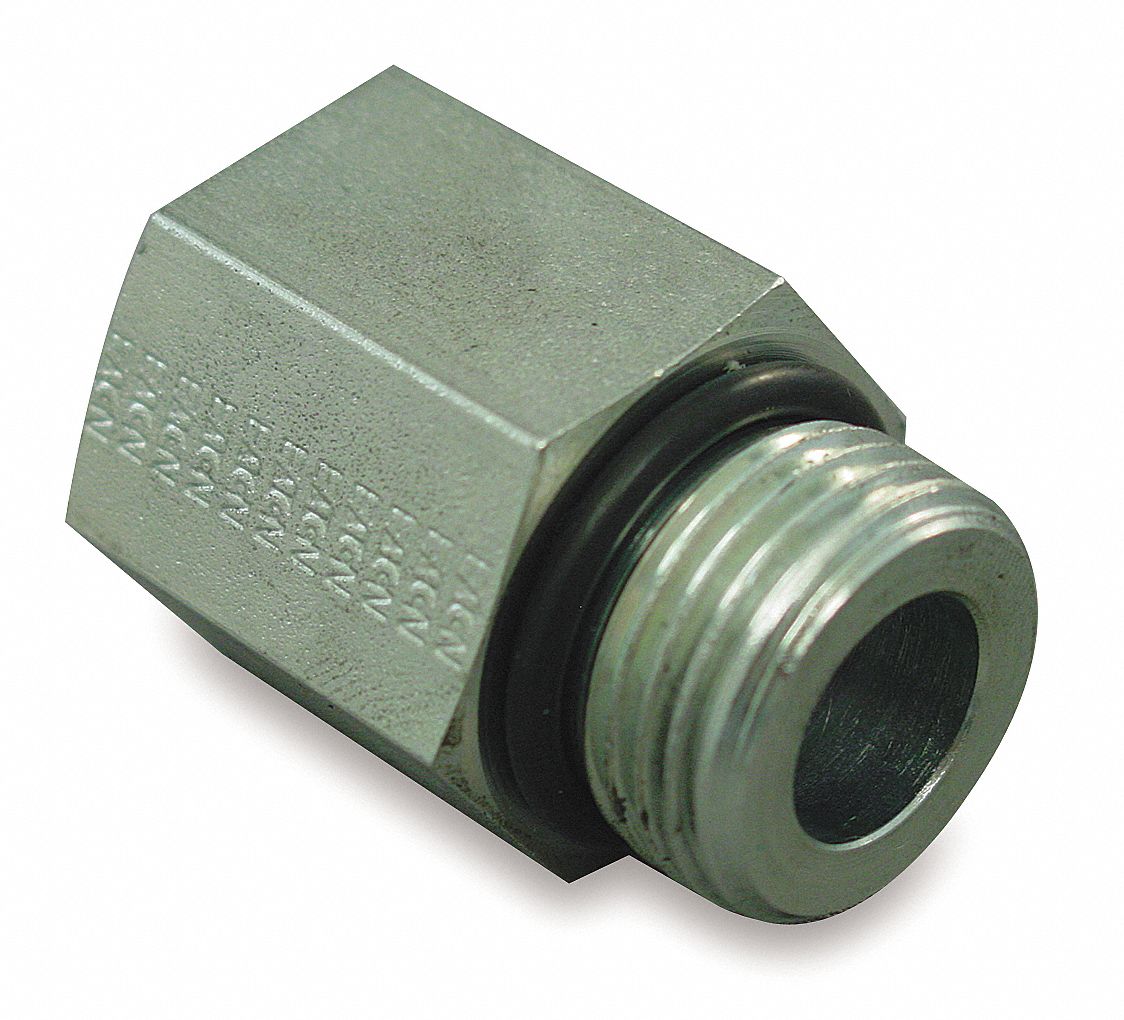 FNPT to MORB Straight Hydraulic Hose Adapter