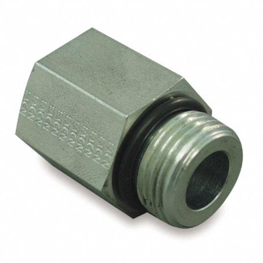 EATON AEROQUIP Hydraulic Hose Adapter, Fitting Material Carbon Steel x
