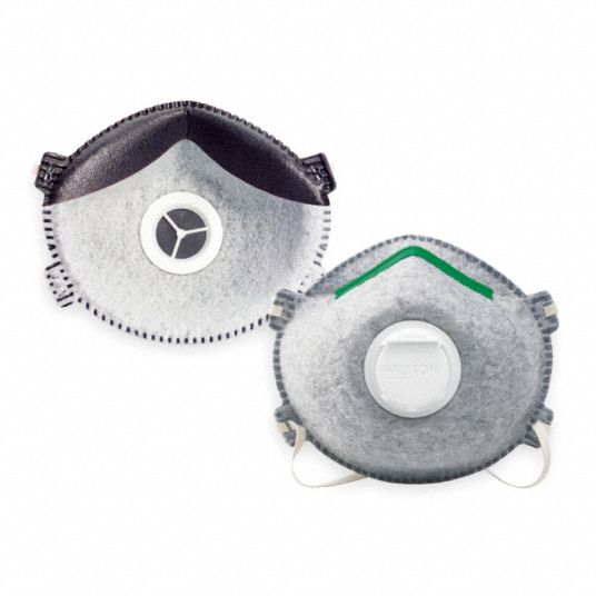 すぬ Dual, Adj, Metal Nose Clip, Disposable Respirator - 4VT85