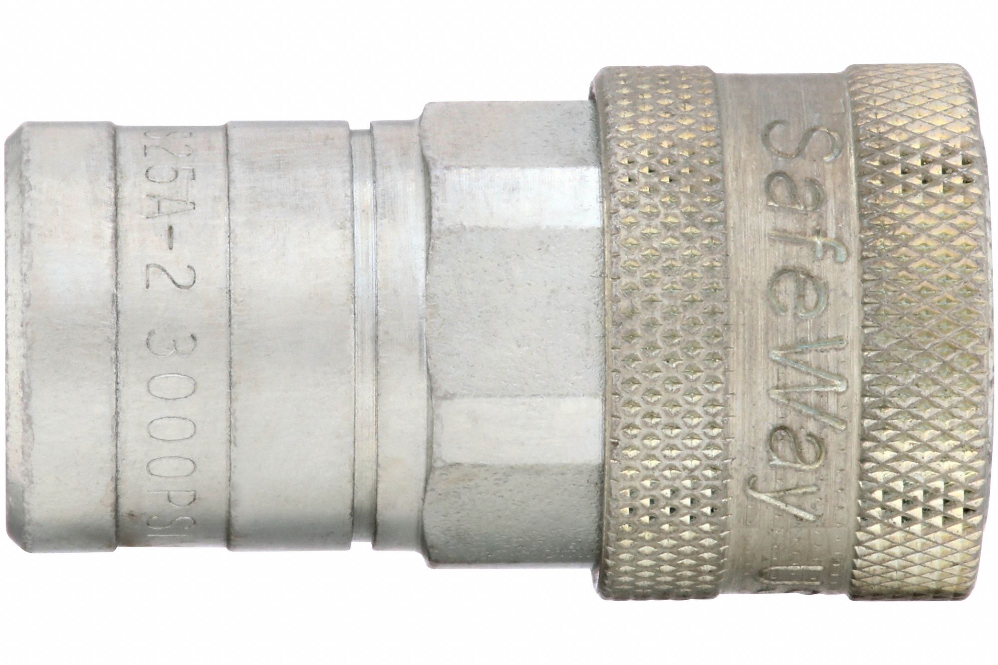 SAFEWAY HYDRAULICS, 1/4 in Coupling Size, Steel, Hydraulic Quick