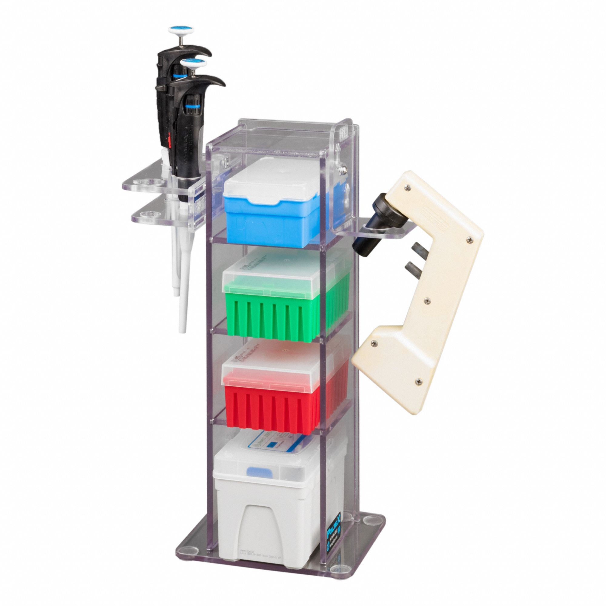 6 3/4 in Overall Wd, 16 in Overall Ht, Lab Bench Vertical Organizer