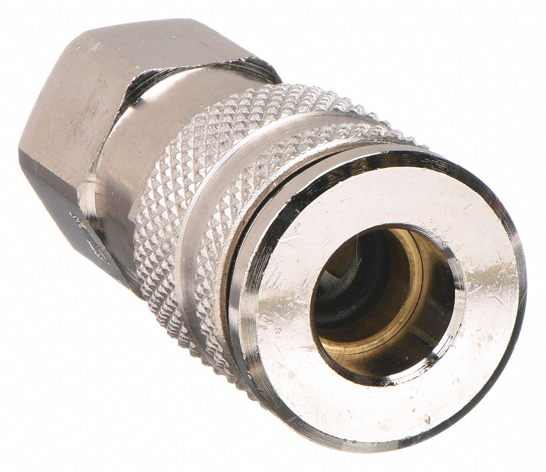 SAFEWAY HYDRAULICS, 1/2 in Coupling Size, Steel, Hydraulic Quick