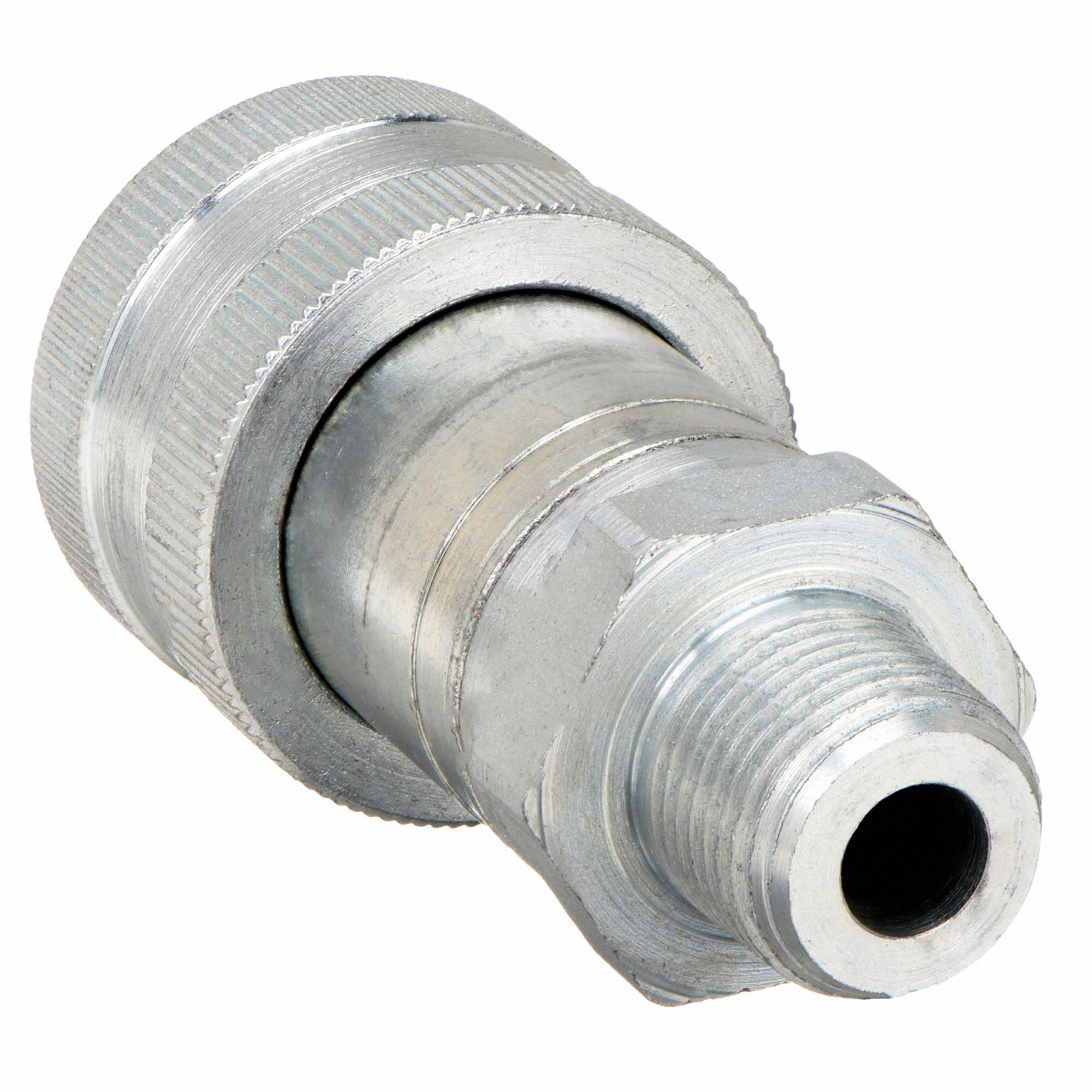 SAFEWAY HYDRAULICS Hydraulic Quick Connect Hose Coupling 3/8 in Coupling Size, Steel, Male