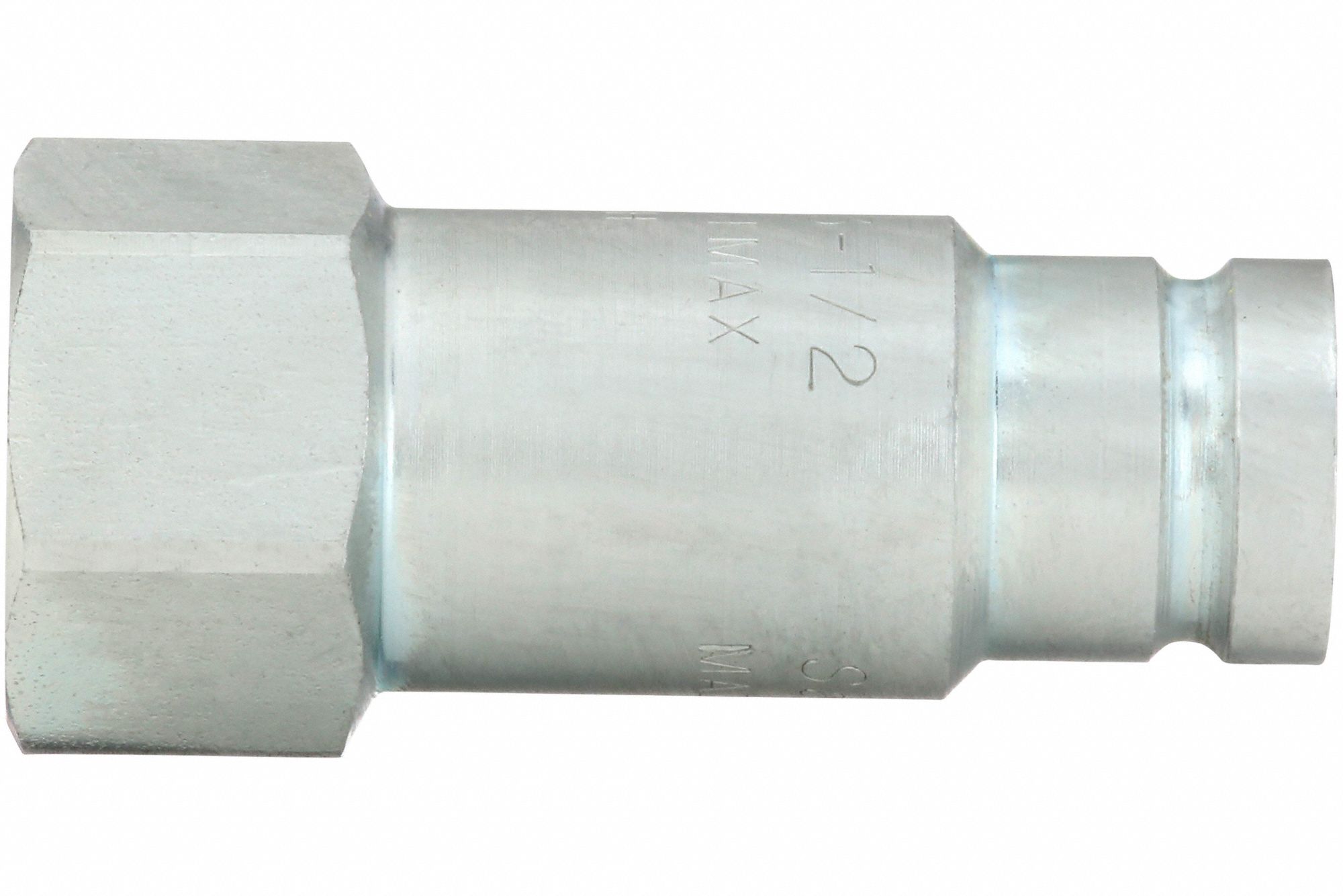 SAFEWAY HYDRAULICS, 3/8 in Coupling Size, Steel, Hydraulic Quick