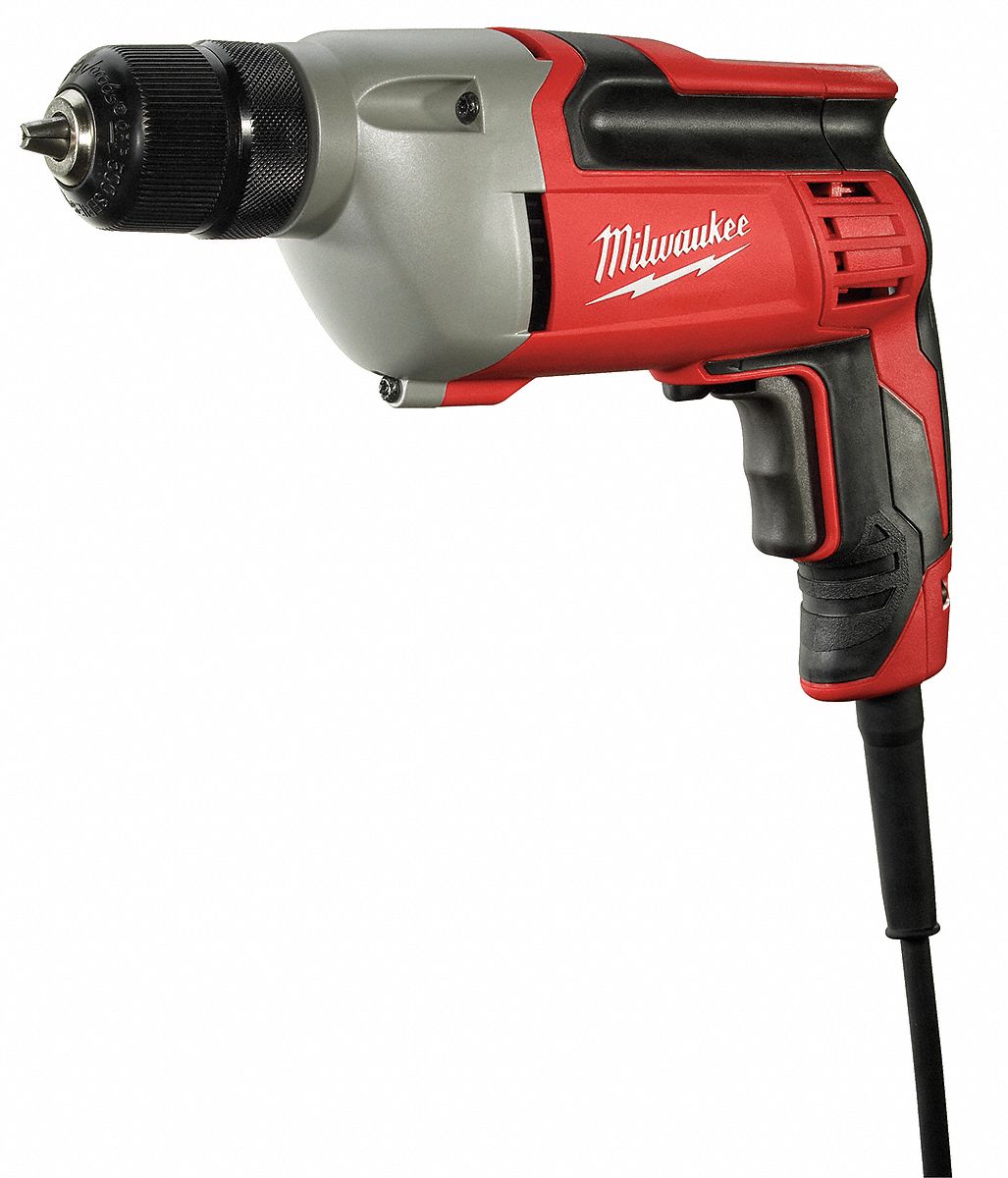 MILWAUKEE Taladro Eléctrico , 120 V , 8.0 Amp , 0 a 2800 RPM