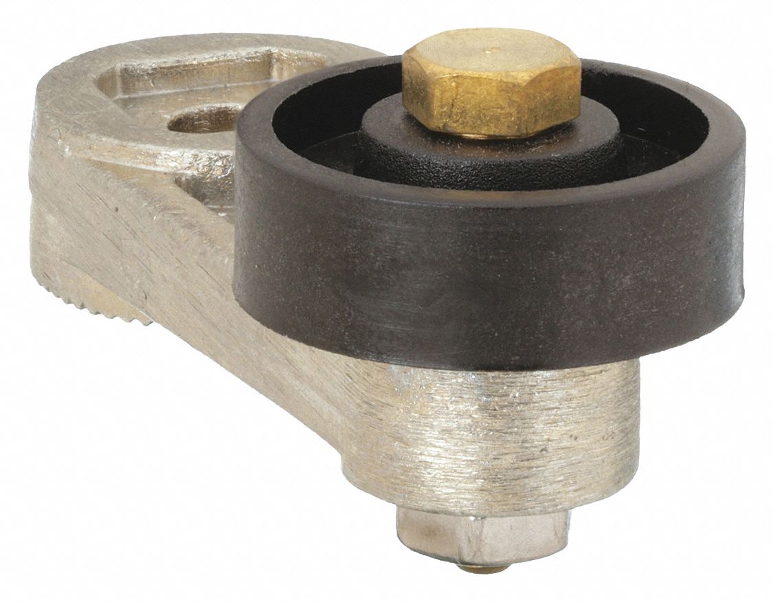 Limit Switch Lever Arm: Roller Lever, Fixed, 2 in Arm/Operator Lg - Max