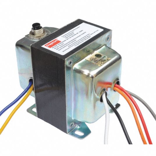 Dayton Class 2 Transformer 120v Ac208v Ac240v Ac480v Ac 24v Ac 75 Va Foot Wire Leads 3563