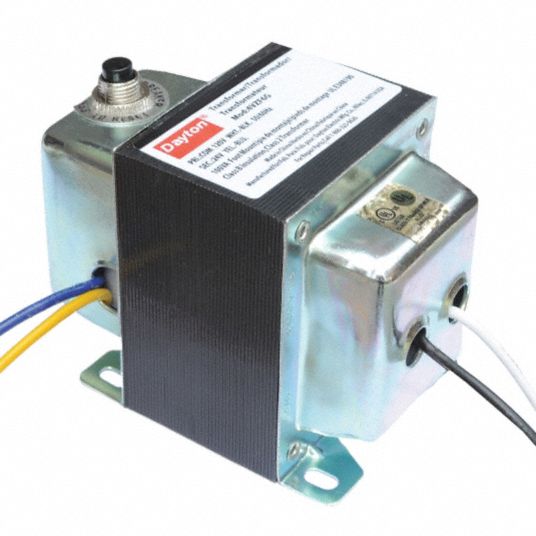 Dayton Class 2 Transformer Open 1 V Ac 8 V Ac 240 V Ac Input Voltage Transformer 4vzf7 4vzf7 Grainger