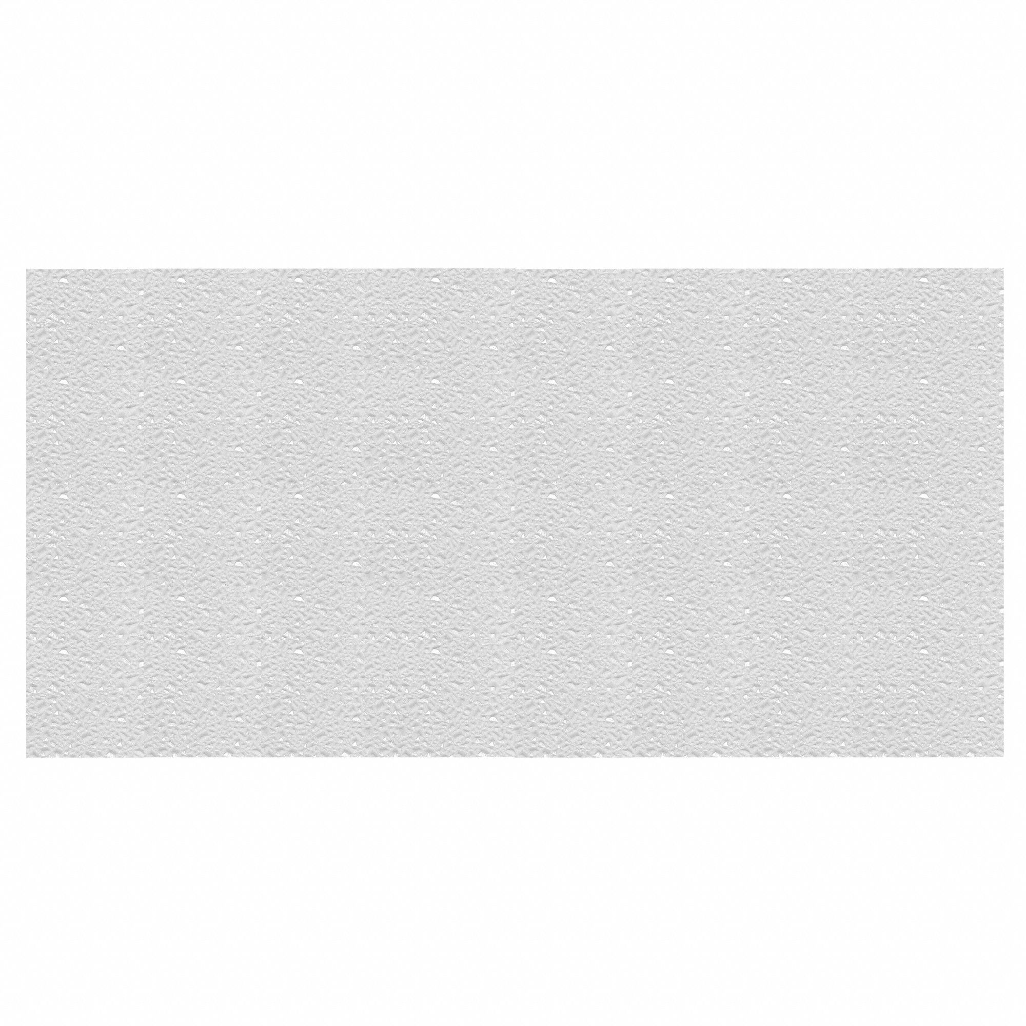 Light Panel: Cracked Ice, Acrylic, 4 ft Lg, 2 ft Wd, 1/8 in Thick, Clear, 20 PK