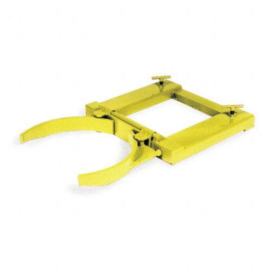 WESCO 55 gal Drum Grab, 1Drum, 1000 lb Load Capacity, 8 1/8 inH x 27 1