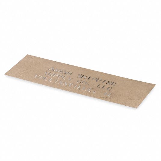 Oil Stencil Board - Grainger