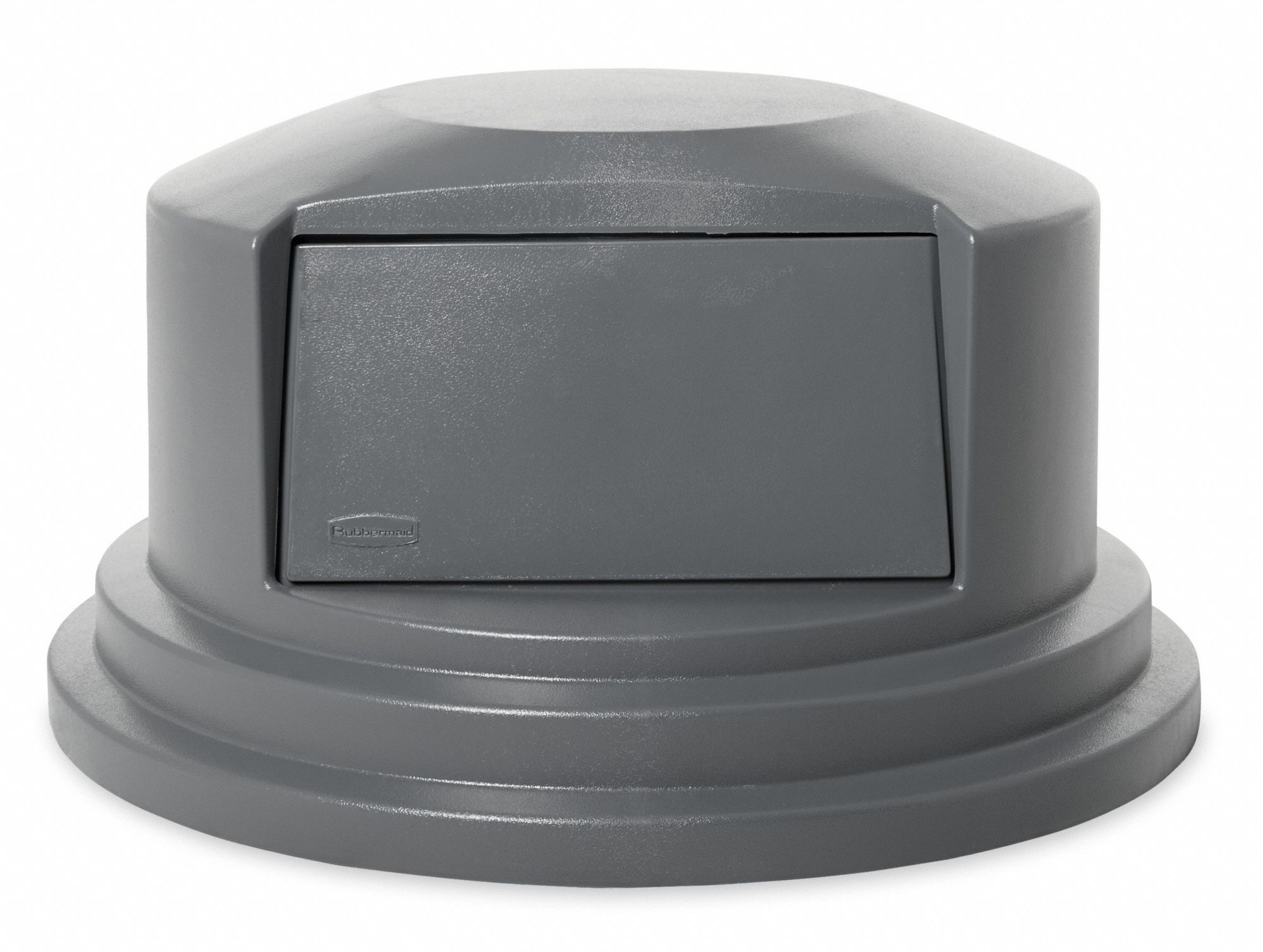 D1933 Trash Can Top Gry Plastic