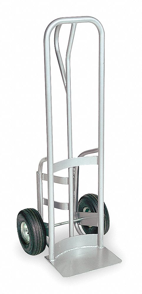 KEG HAND TRUCK, 500 LB LOAD CAPACITY, 51 IN X 19 IN X 14 IN, CONTINUOUS FRAME LOOP, STEEL