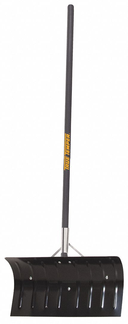 TRUE TEMPER, 24 in Blade Wd, Wood, Snow Pusher 4W603|1642900 Grainger