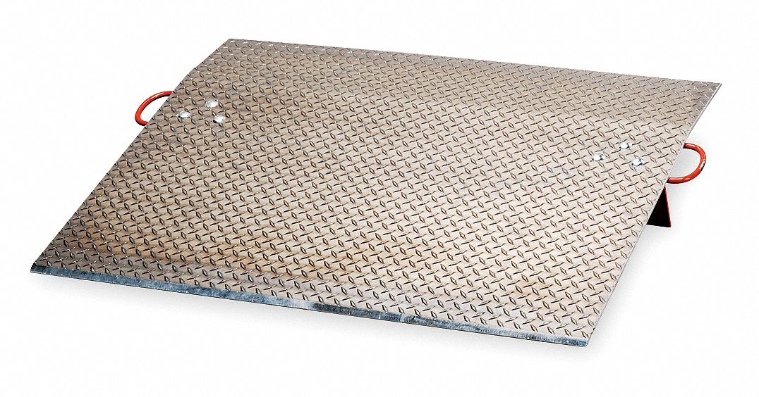 Vestil 48 Inl X 36 Inw Aluminum Dock Plate Load Capacity 3600 Lb 4w936 624 Grainger
