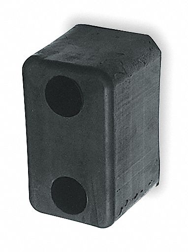Rectangular, 3 1/2 in x 6 in x 3 1/2 in Bumper, Dock Bumper - 4W940|TB ...