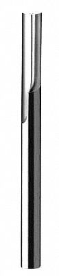 Solid Router Bit: Straight O-Flute, 2 Flutes, 1/2" Cut Dia, 1-3/4" LOC, 1/2" Shank