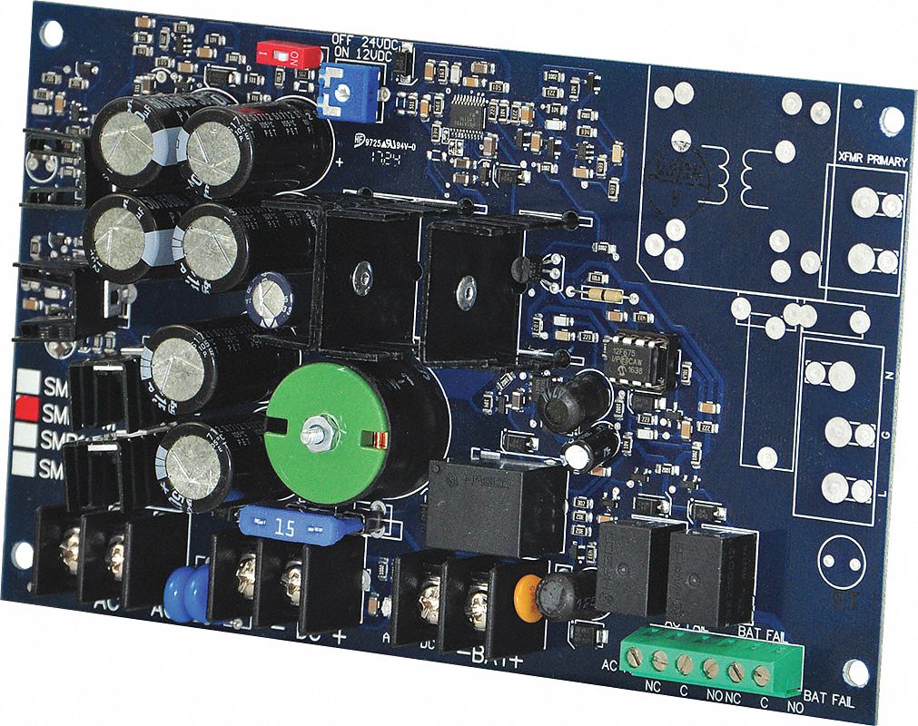 Power Supply 12VDC Or 24VDC @ 6A Supervised: Power Supply, 28V AC
