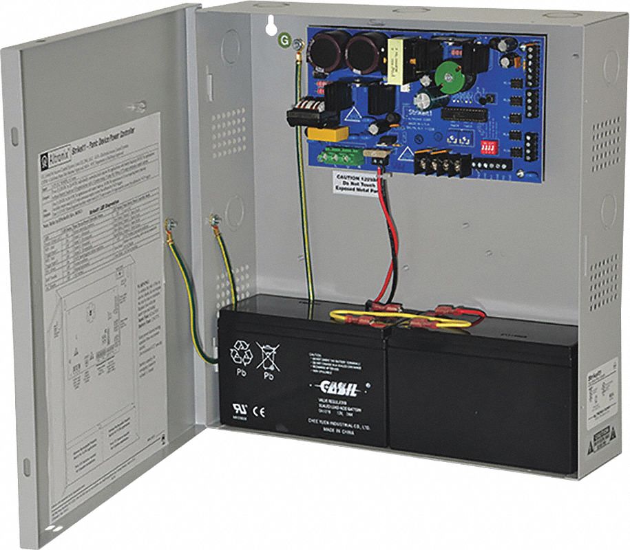 Power Supply Panic Device Controller 2 Door: Power Supply Panic Device Controller, 115V AC
