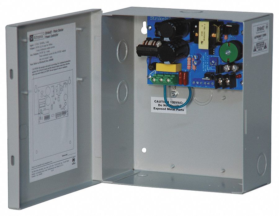 ALTRONIX Steel Power Supply Panic Device Controller 1 Door with Gray