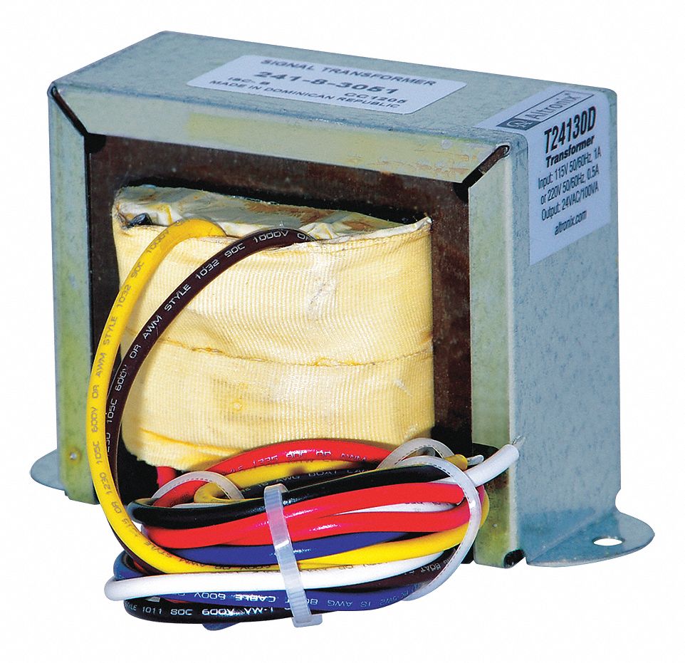 ALTRONIX, 100 VA Power Rating, 115V AC/220V AC, Class 2 Transformer ...
