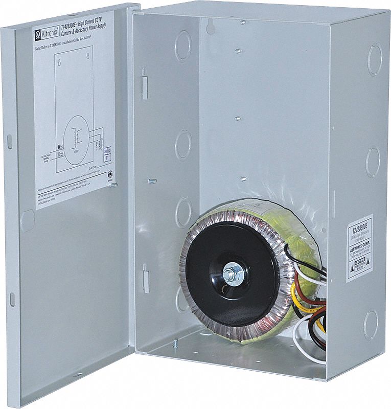 Control Transformer: 115V AC, 24V AC/28V AC, Wall, 300 VA, Line Cord, Primary Fuse