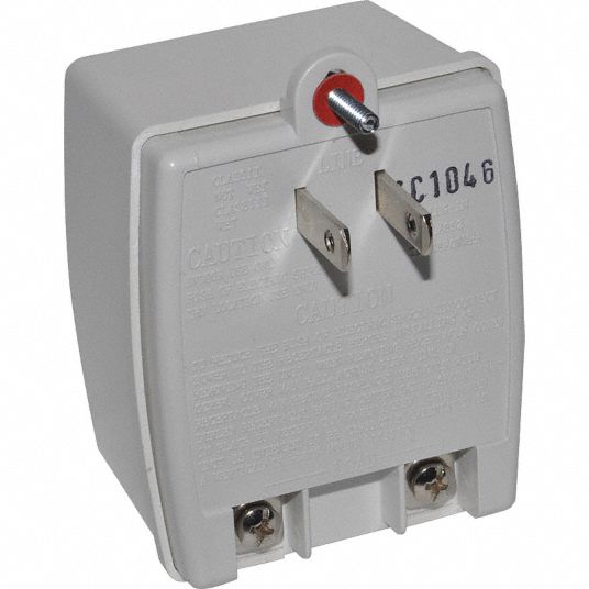 ALTRONIX Plugin Transformer, Wall Mount Style, 12V AC Output Voltage