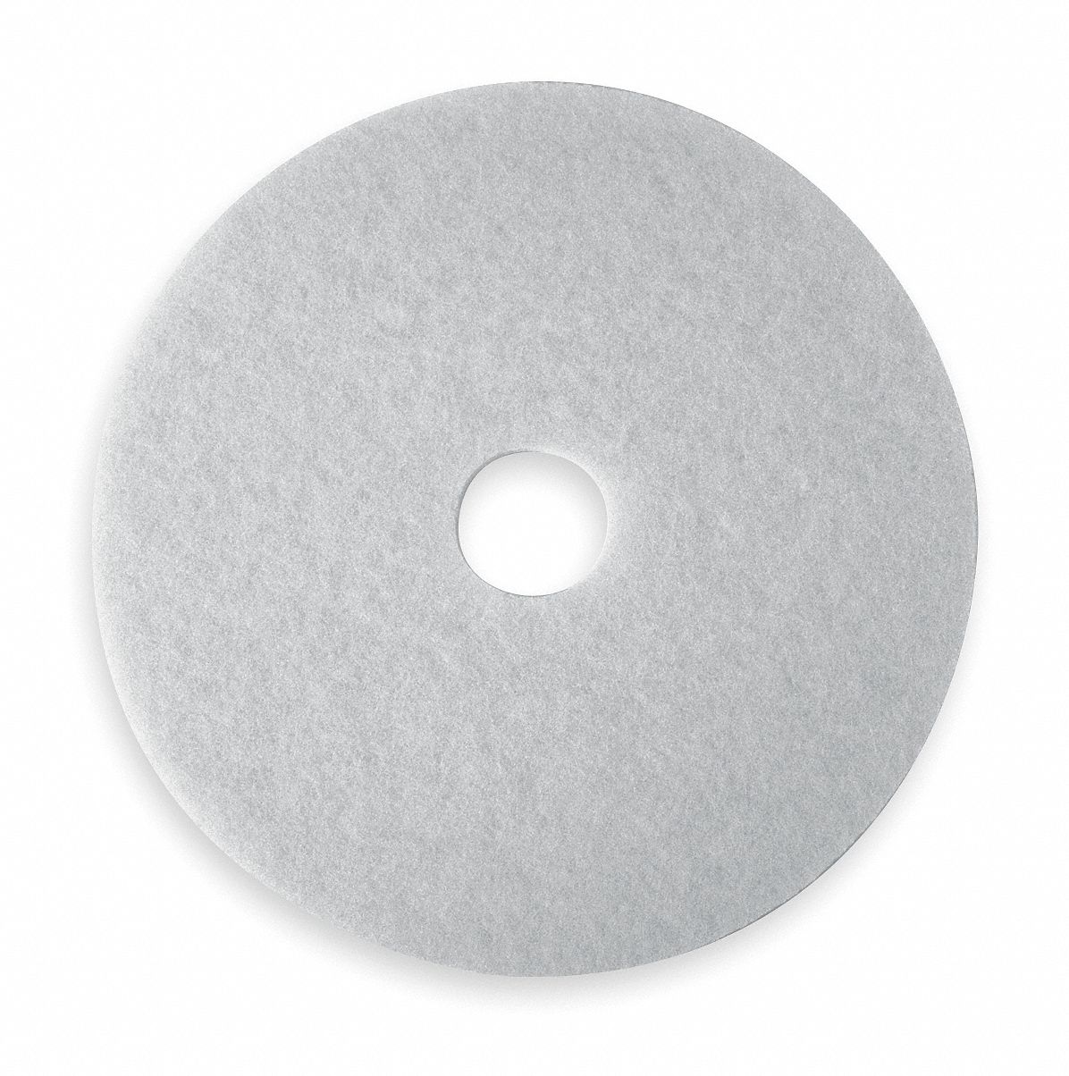 3M 12 in NonWoven Polyester Fiber Round Polishing Pad, 175 to 600 rpm
