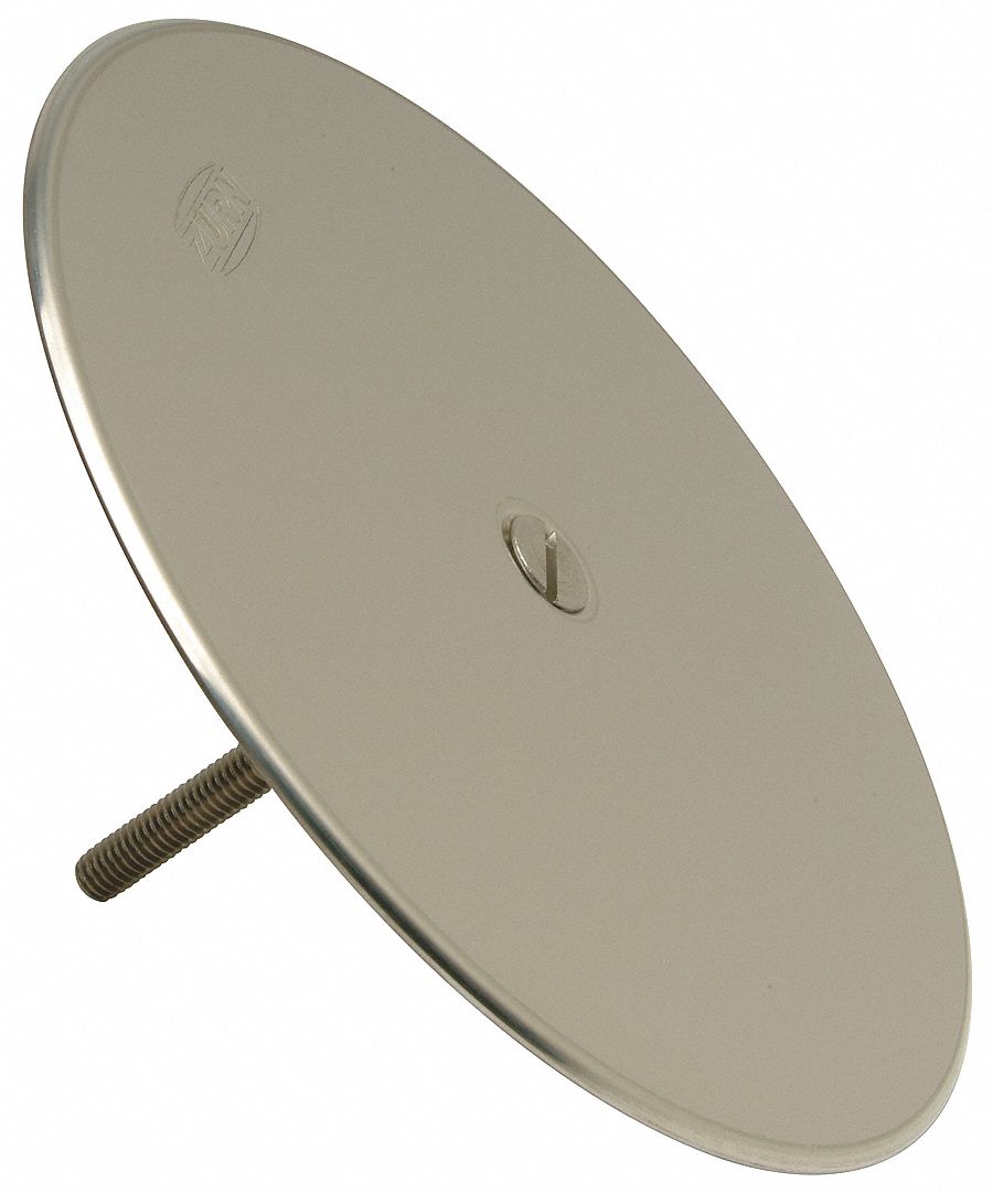 ZURN Round Access Cover, For Use With 4 to 61/2 in Pipes 4WDN8CO2530SS7 Grainger